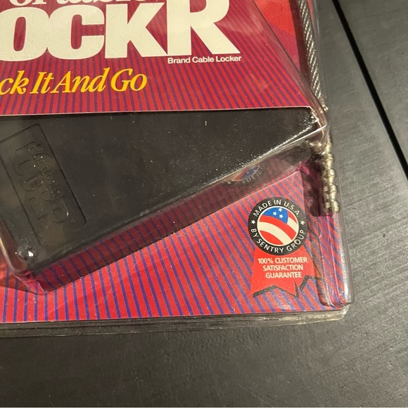 Portable Safe Lock Brand Cable Locker Keep/Safe By Sentry NEW Sealed - Picture 2 of 5